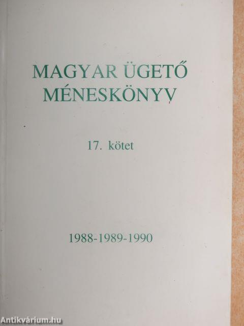 Magyar ügető méneskönyv 17.