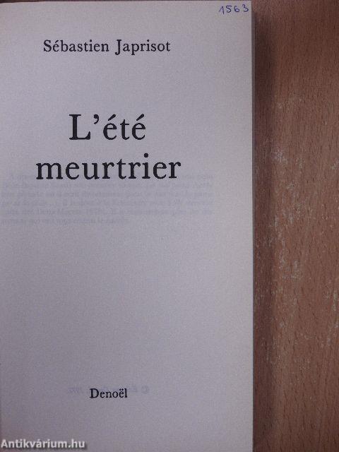 L'été meurtrier