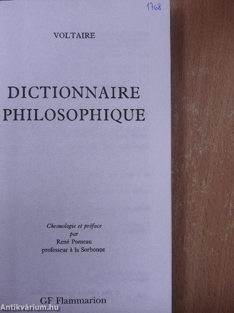 Dictionnaire Philosophique