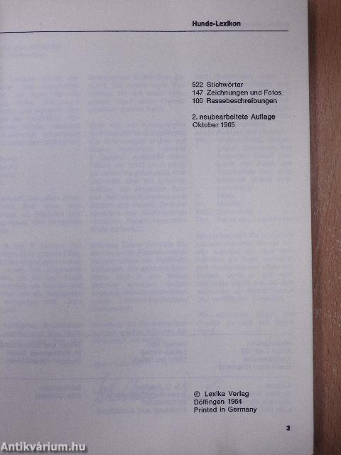 Hunde-Lexikon