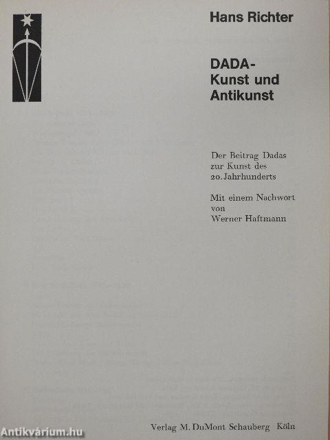 DADA - Kunst und Antikunst