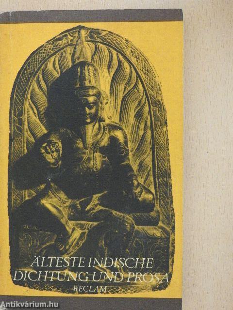 Älteste indische dichtung und prosa