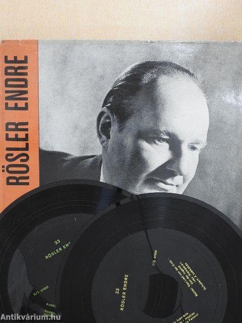 Rösler Endre - 2 db lemezzel