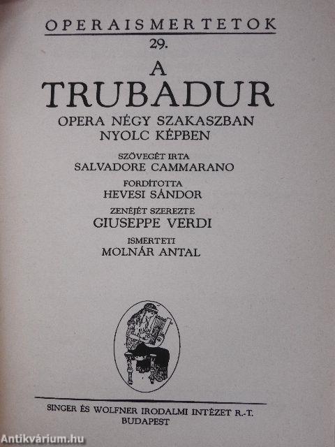 Aida/Rigoletto/Traviata/A trubadur