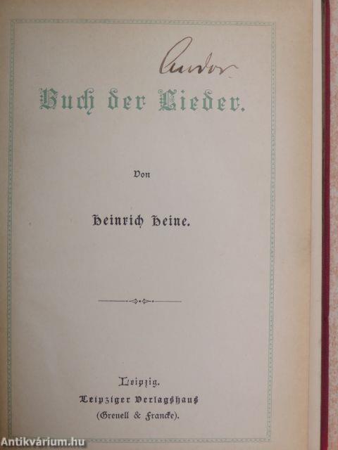 Buch der Lieder (gótbetűs)