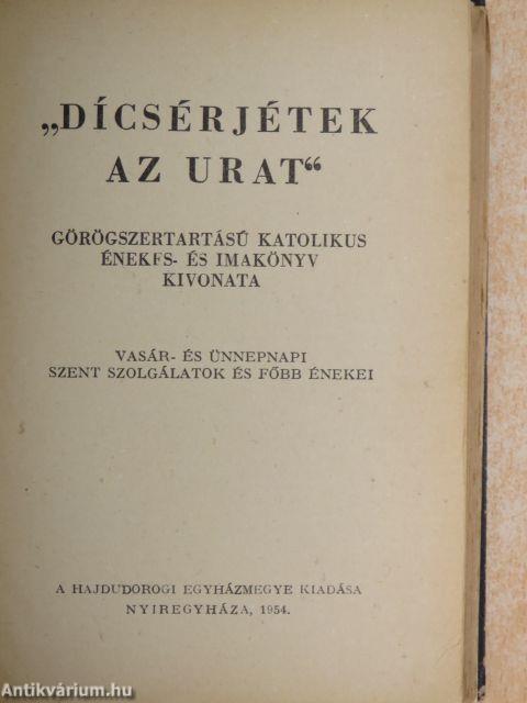 "Dícsérjétek az Urat"