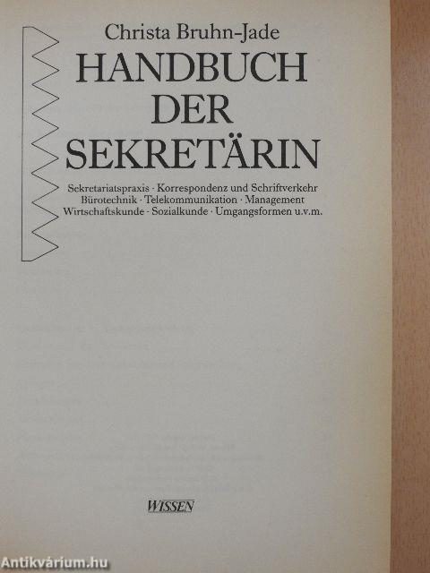 Handbuch der Sekretärin