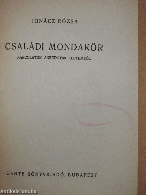 Családi mondakör