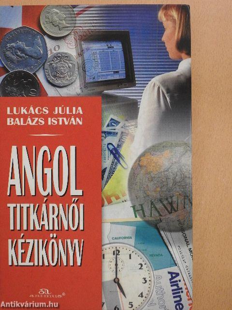 Angol titkárnői kézikönyv