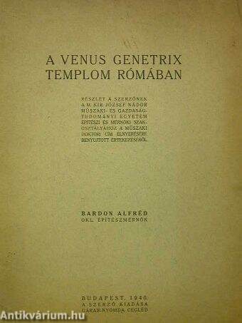 A Venus Genetrix templom Rómában