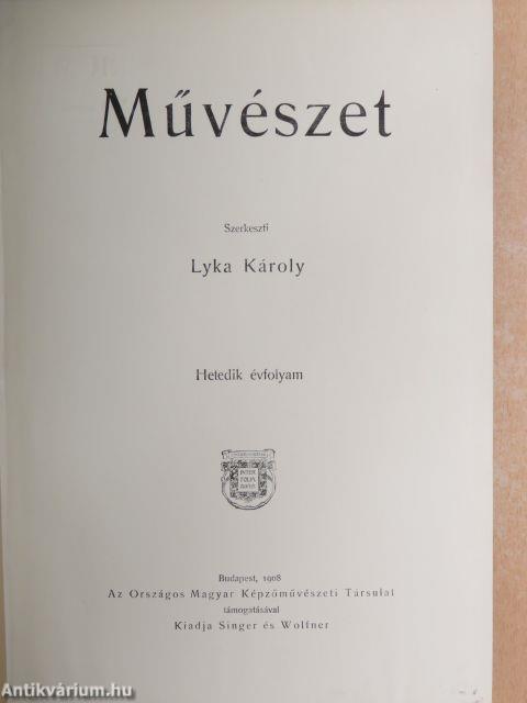 Művészet 1908/1-6.