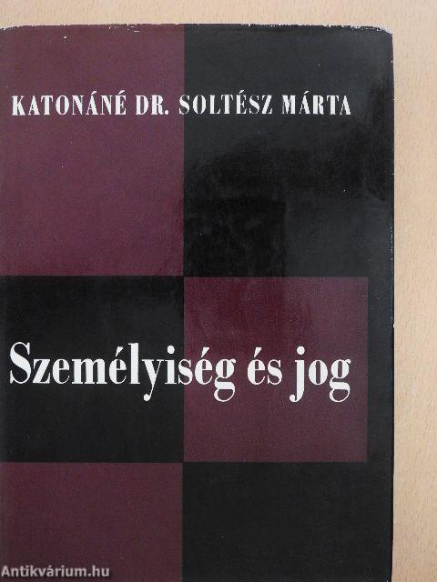 Személyiség és jog