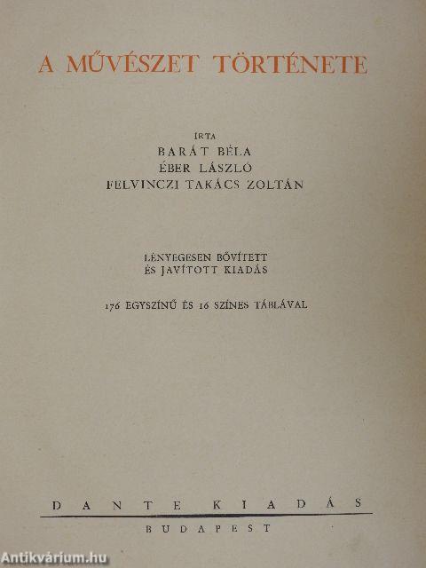 A művészet története