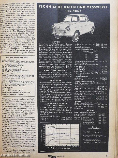 Das Auto Motor und Sport januar-dezember 1959 I-II.