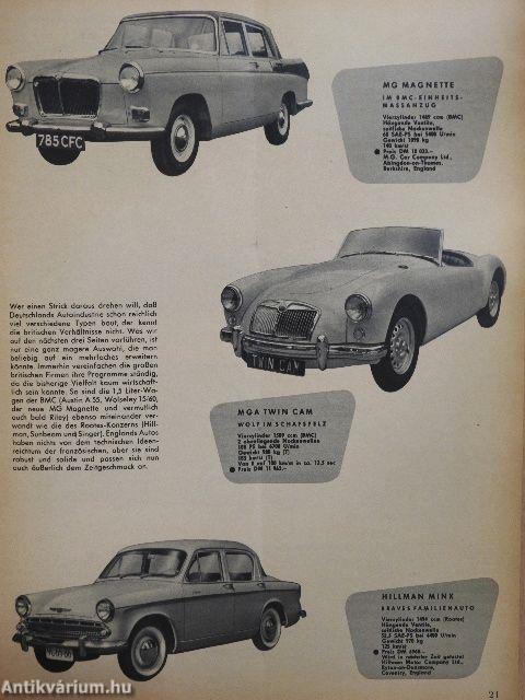 Das Auto Motor und Sport januar-dezember 1959 I-II.