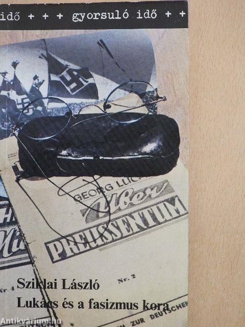 Lukács és a fasizmus kora