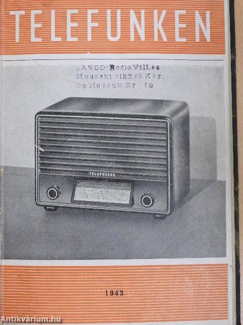 Telefunken 1941-1943.