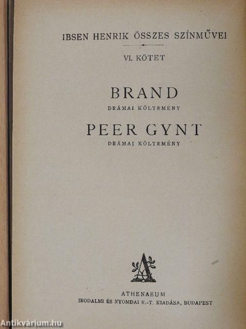 Brand/Peer Gynt