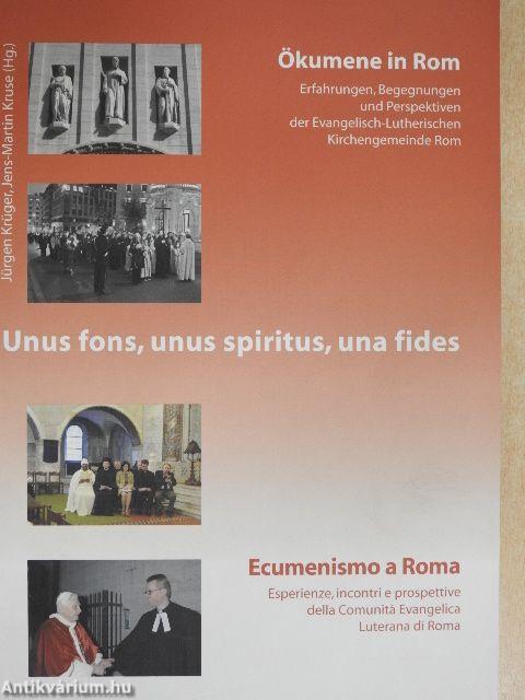 Unus fons, unus spiritus, una fides