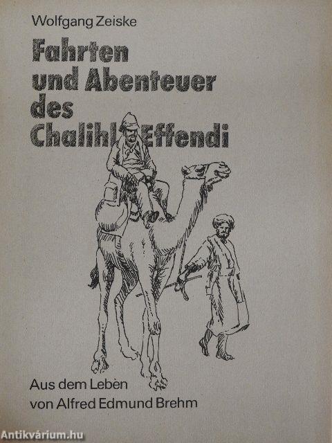 Fahrten und Abenteuer des Chalihl Effendi