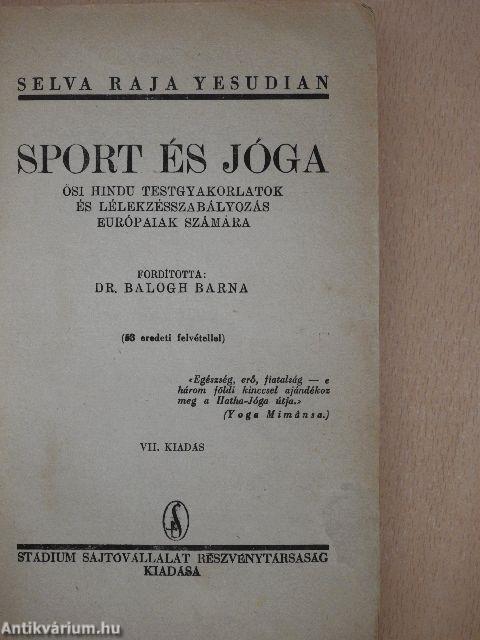 Sport és jóga