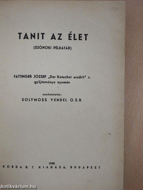 Tanit az élet