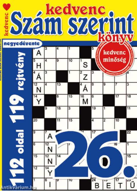 Kedvenc Szám Szerint Könyv 26