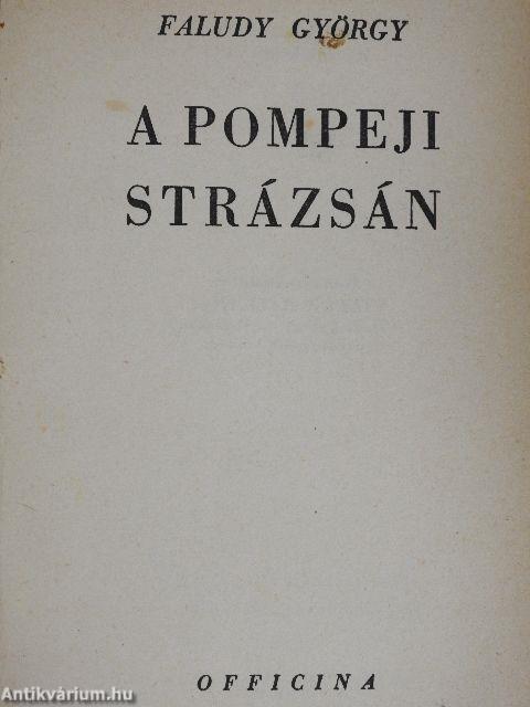 A pompeji strázsán/Villon balladái/Németország