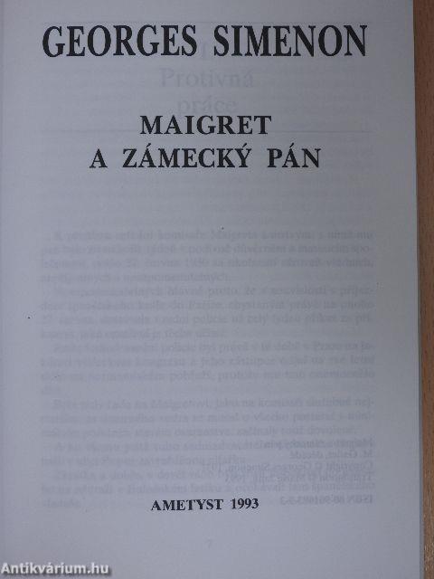 Maigret a zámecky pán