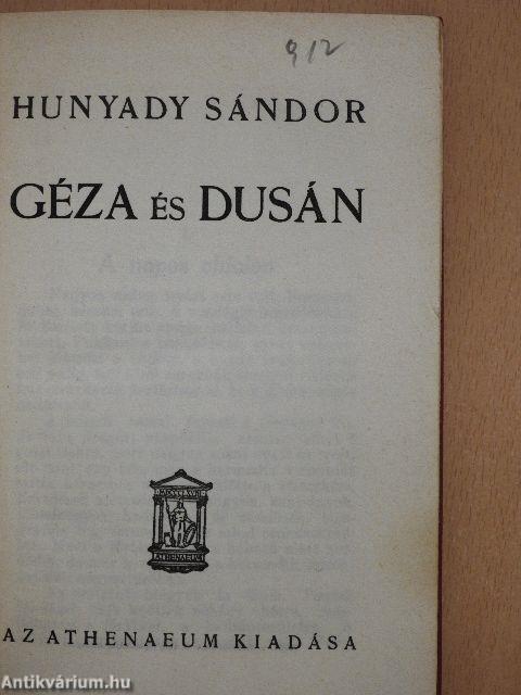 Géza és Dusán