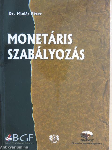 Monetáris szabályozás