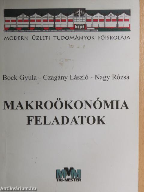 Makroökonómia feladatok