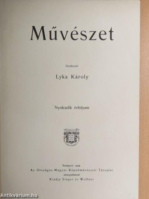 Művészet 1909/1-6.