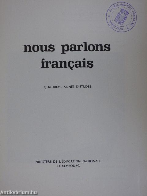 Nous parlons francais II.