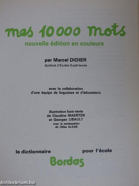 Mes 10 000 mots