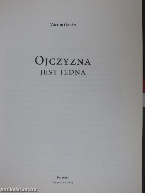 Ojczyzna jest jedna