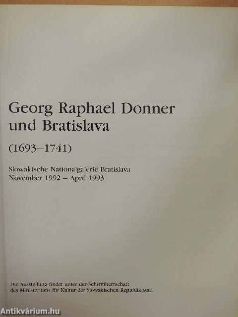 Georg Raphael Donner und Bratislava