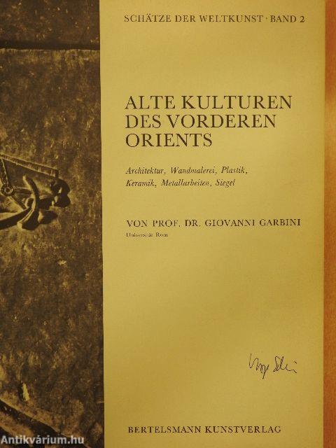 Alte Kulturen des Vorderen Orients