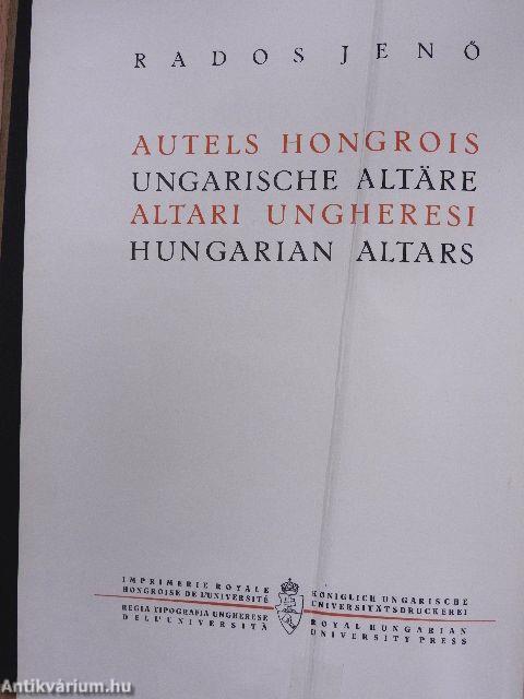 Magyar oltárok