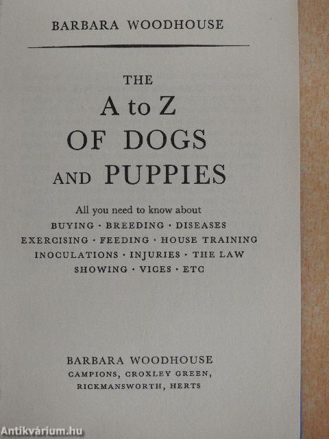 The A to Z of Dogs and Puppies