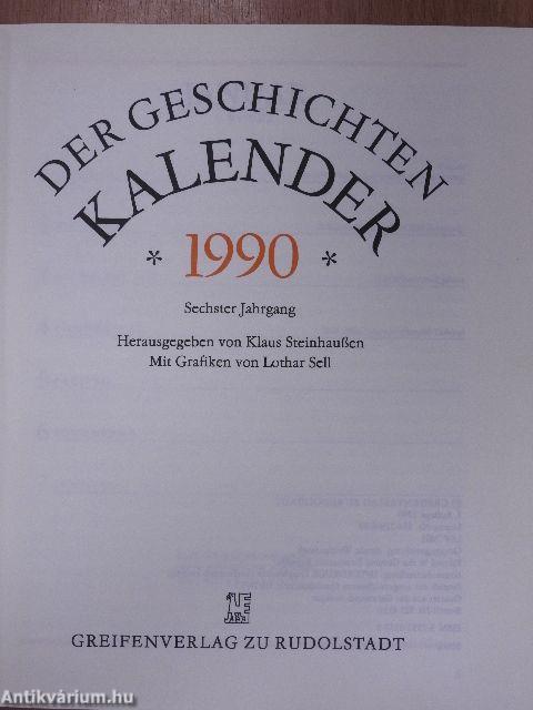 Der Geschichtenkalender 1990