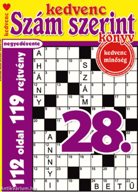 Kedvenc Szám Szerint Könyv 28