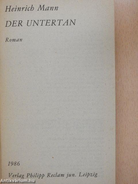 Der Untertan