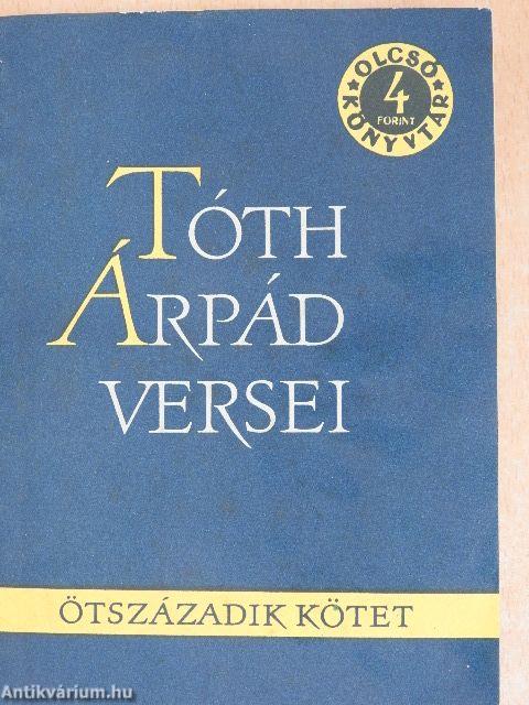 Tóth Árpád versei