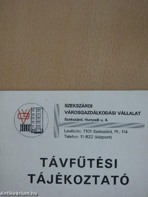 Távfűtési tájékoztató