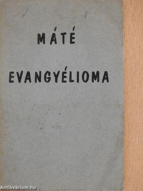 Máté evangyélioma