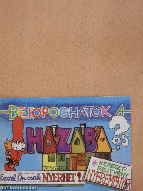 Bekopoghatok a házába?