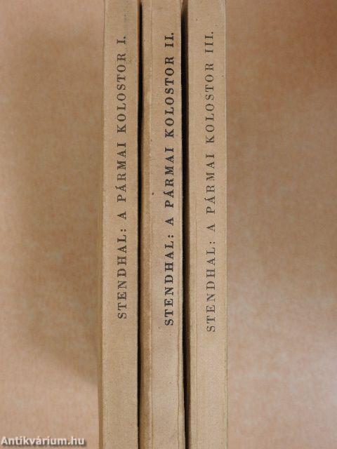 A pármai kolostor I-III.