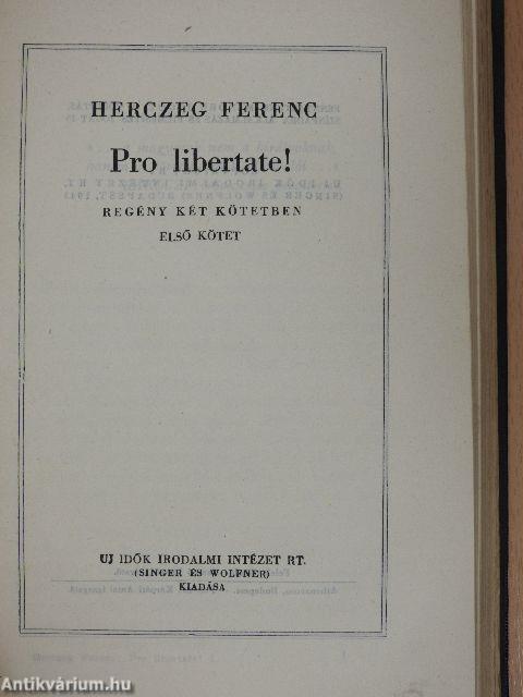 A Nap fia/Ádám, hol vagy?/Pro Libertate I-II.