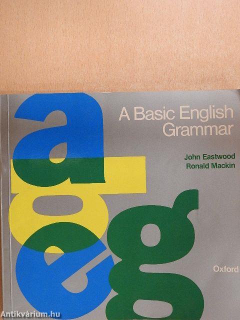 A Basic English Grammar